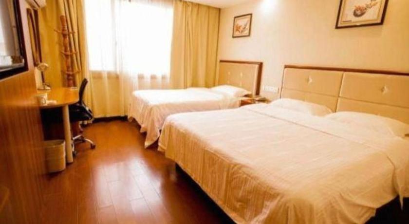 GreenTree Inn Suzhou Guanqian Yangyuxiang Metro Station Business Hotel Bagian luar foto