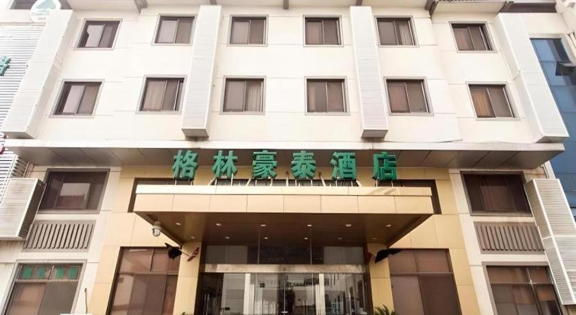 GreenTree Inn Suzhou Guanqian Yangyuxiang Metro Station Business Hotel Bagian luar foto