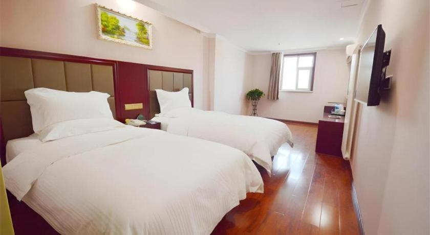 GreenTree Inn Suzhou Guanqian Yangyuxiang Metro Station Business Hotel Bagian luar foto