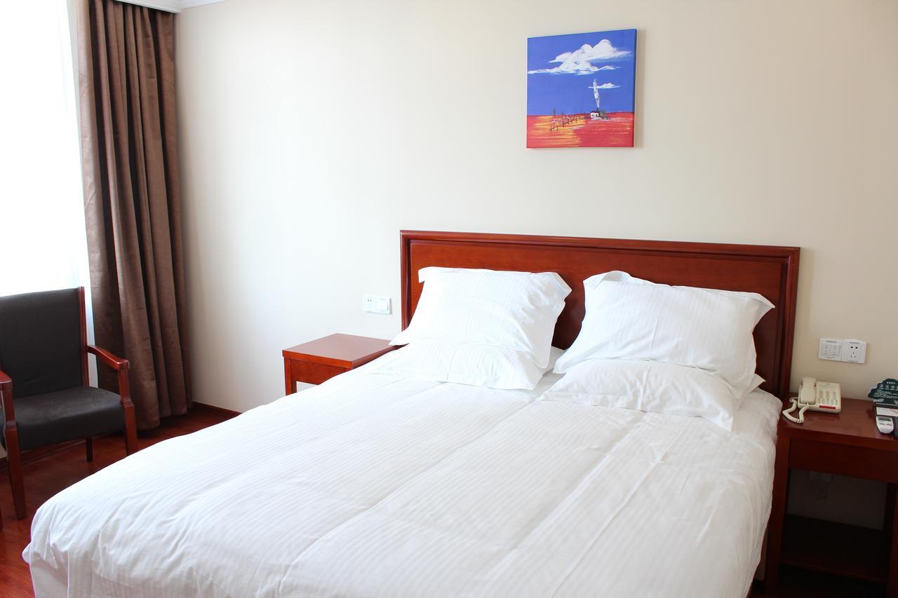 GreenTree Inn Suzhou Guanqian Yangyuxiang Metro Station Business Hotel Bagian luar foto